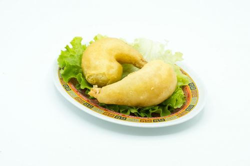 Aile de poulet farcie au porc