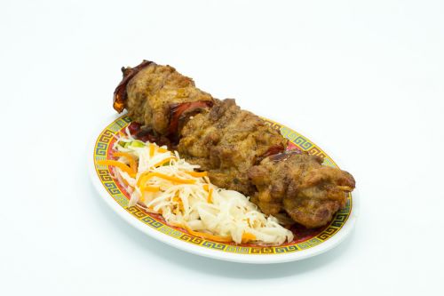 Brochette poulet à la citronelles