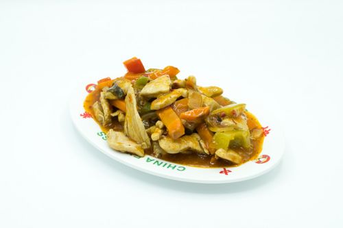 Poulet basilic très piquant