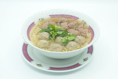 Soupe boeuf boulettes