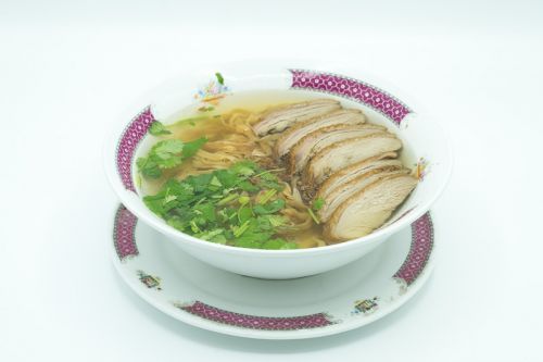 Soupe nouilles canard