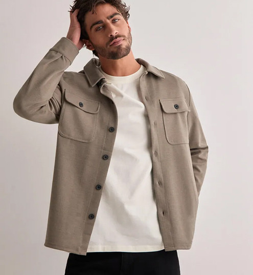 Casual overshirt jacket