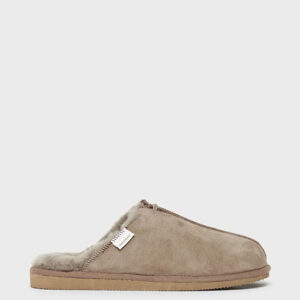 Suede slippers